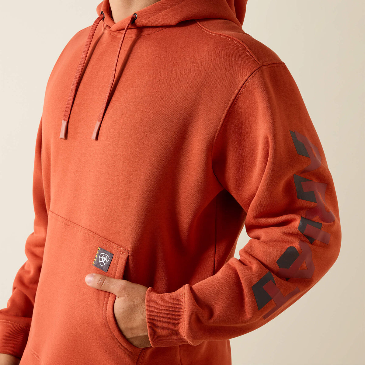 Rebar Lightweight Logo Hoodie - US 8739