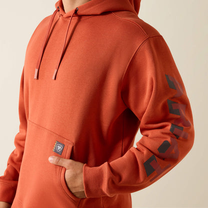 Rebar Lightweight Logo Hoodie - US 8739