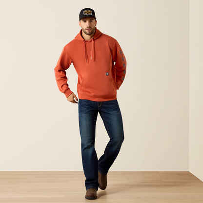 Rebar Lightweight Logo Hoodie - US 8739