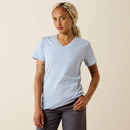 Rebar Cotton Strong Standard V-Neck T-Shirt - US 9947