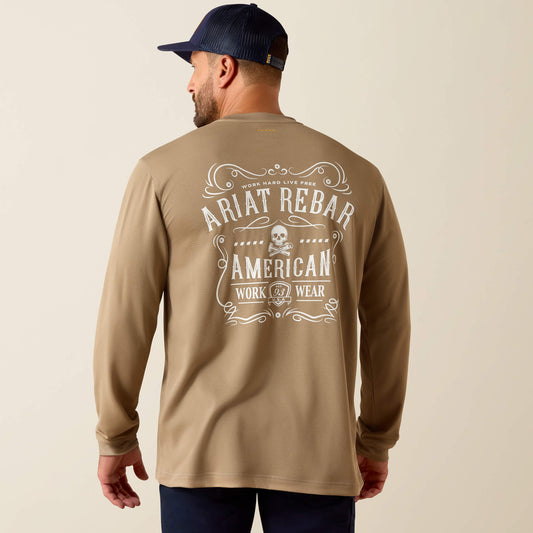 Rebar Heat Fighter Label Long Sleeve T-Shirt - US 1072