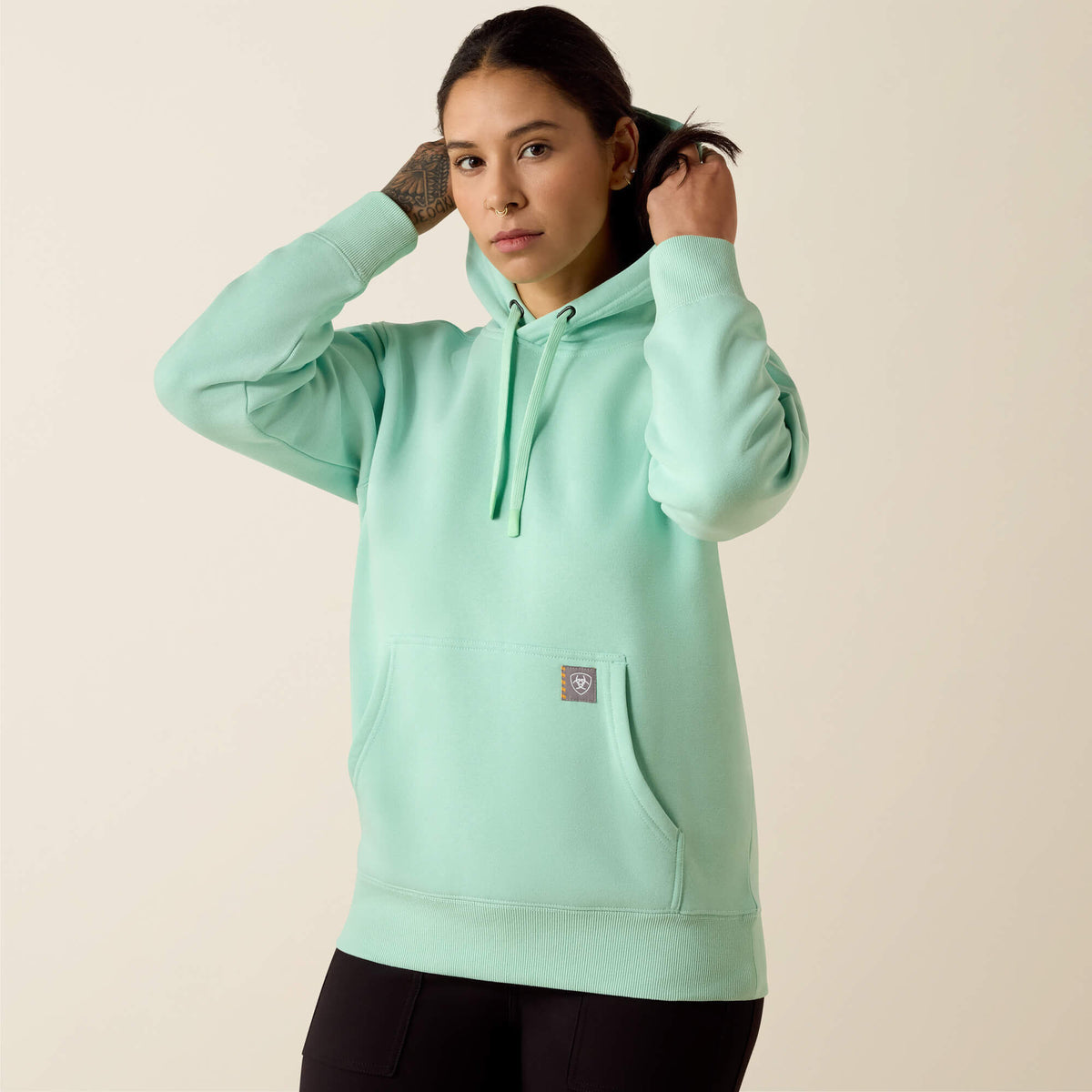 Rebar Lightweight Graphic Hoodie - US 5651
