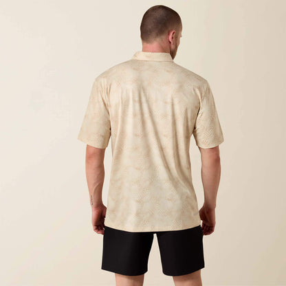 Printed 360 Airflow Classic Fit Polo - US 6634
