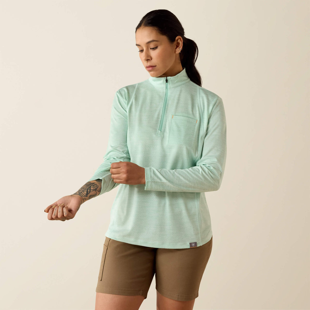 Rebar Evolution 1/2 Zip Top - US 1593