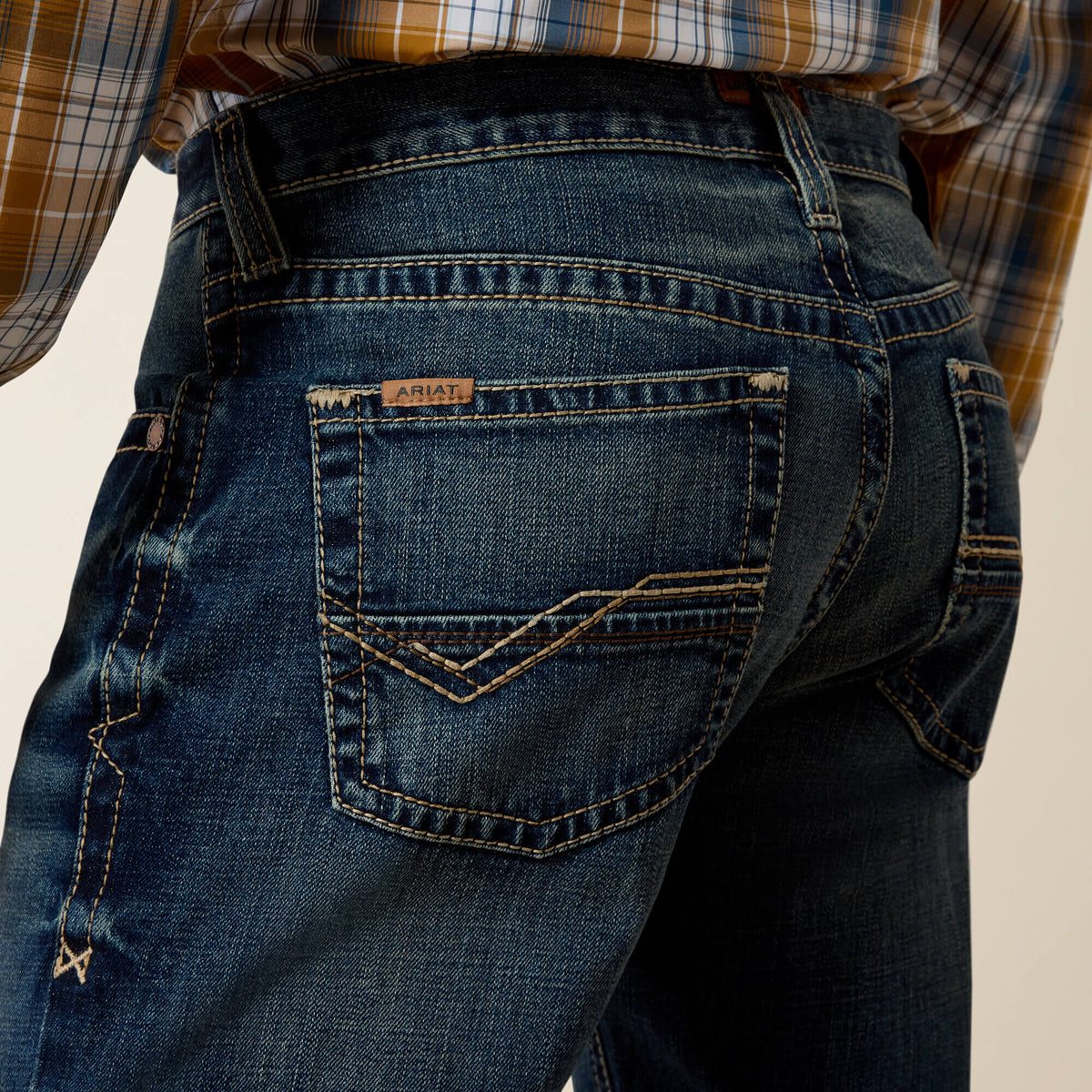 M2 Traditional Relaxed Ryder Boot Cut Jeans - US 3610