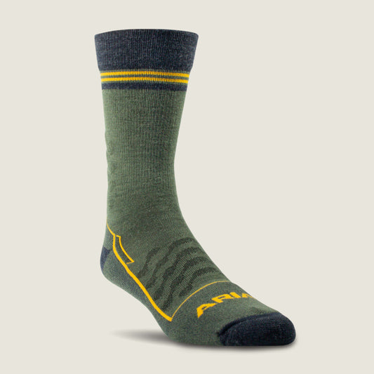 Technical Merino Wool Blend Steel Toe Work Sock - US 4941