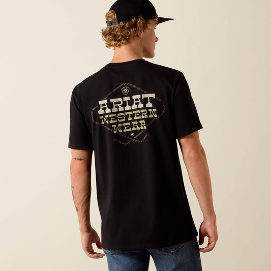 Ariat Country and Western Lockup Classic Fit T-Shirt - US 2582