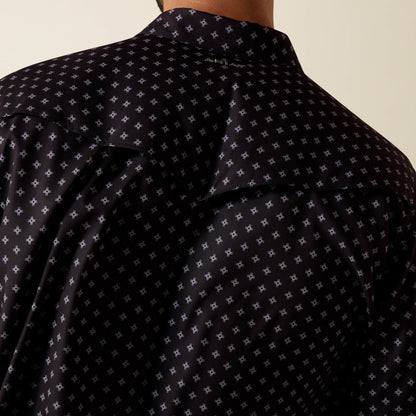 Printed VentTEK Western Fitted Snap Shirt - US 2299
