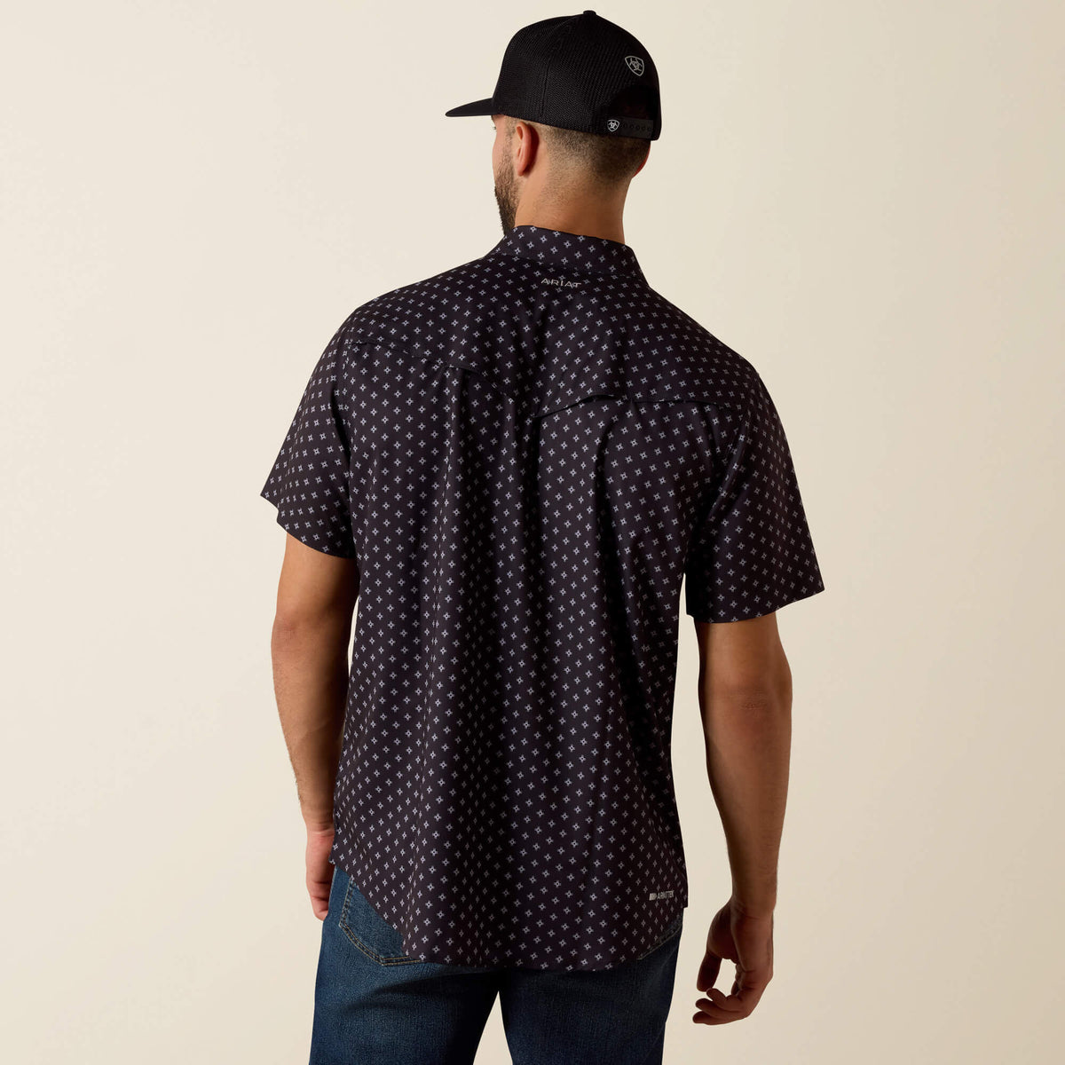 Printed VentTEK Western Fitted Snap Shirt - US 2299