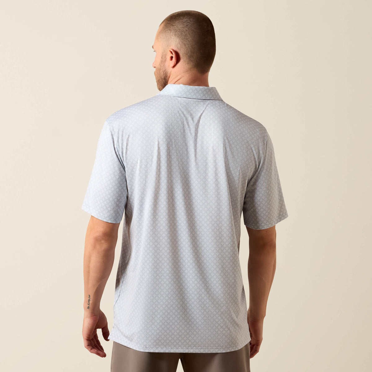 Printed 360 Airflow Classic Fit Polo - US 5087