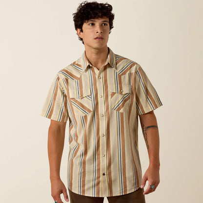 Retro Hawthorne Fitted Snap Shirt - US 5268