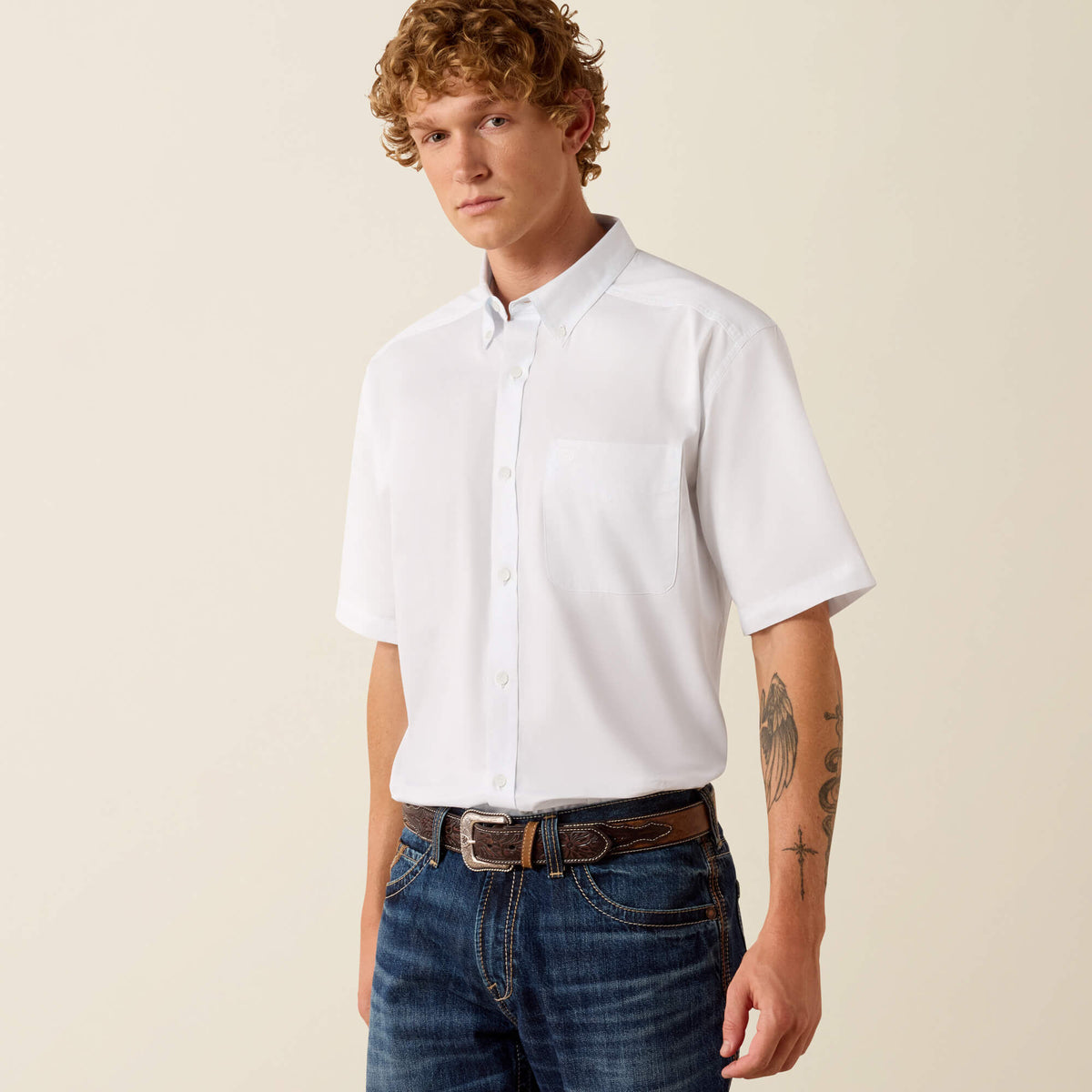 Lightweight Twill Classic Fit Shirt - US 9781
