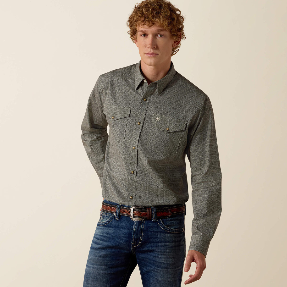 Floyd Fitted Snap Shirt - US 5802