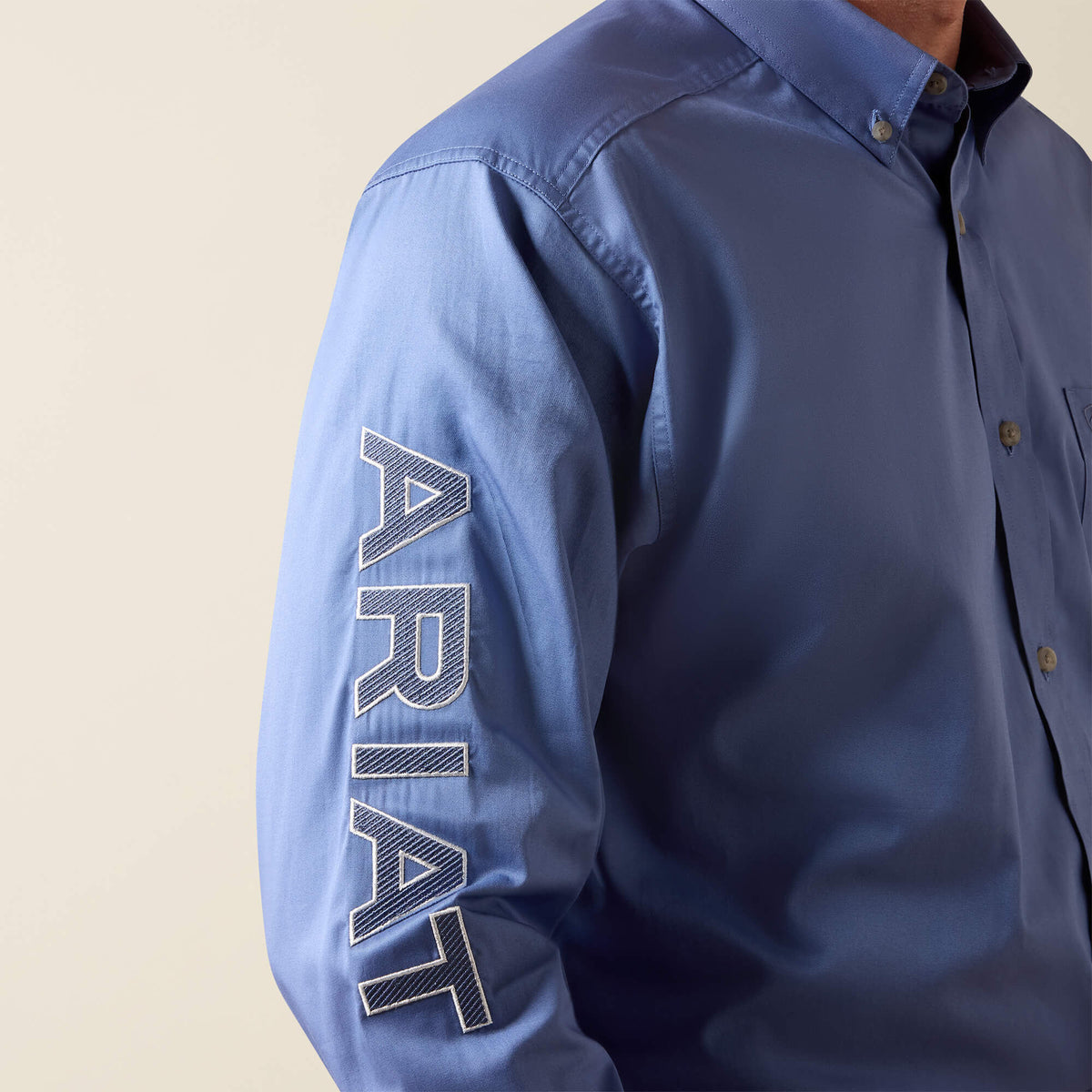 Team Logo Standard Twill Classic Fit Shirt - US 8346