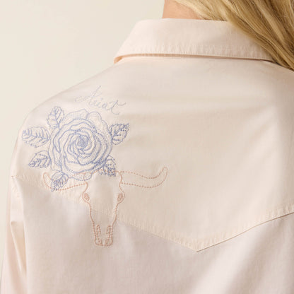 Ashville Embroidered Snap Shirt - US 5727
