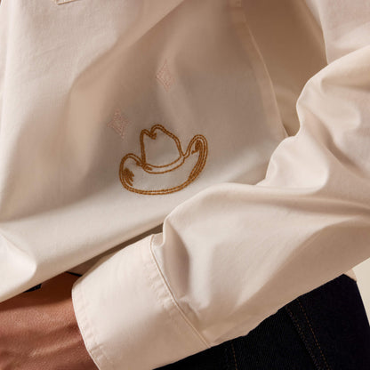 Ashville Embroidered Snap Shirt - US 5727
