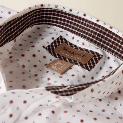 Wrinkle Free Waverly Classic Fit Shirt - US 7222