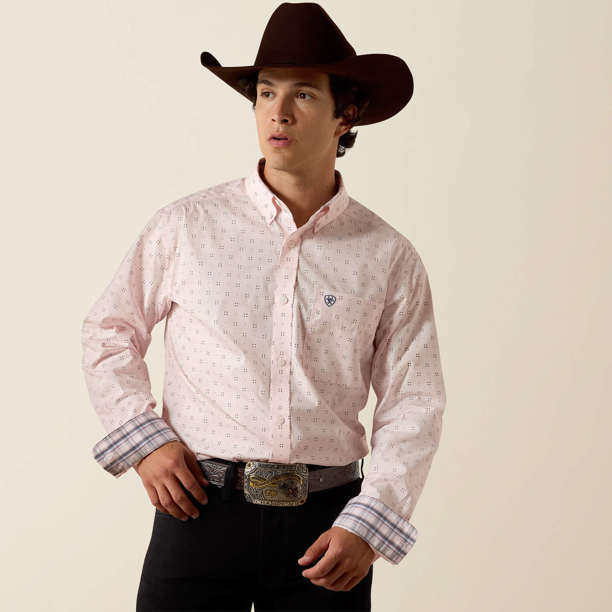 Wrinkle Free Wally Fitted Shirt - US 2470