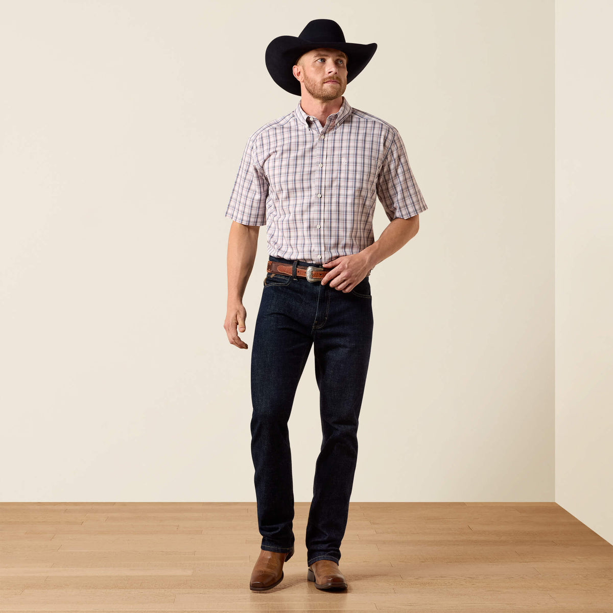 Wrinkle Free Wolcott Classic Fit Shirt - US 2798