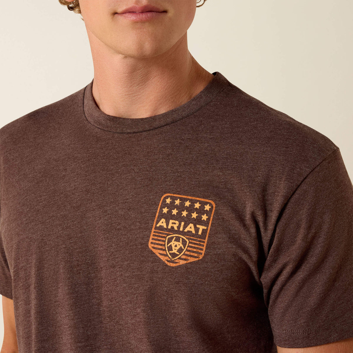 Ariat Stripe Patriotic Badge T-Shirt - US 5512