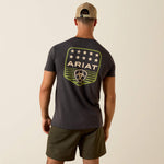 Ariat Stripe Patriotic Badge T-Shirt - US 9792