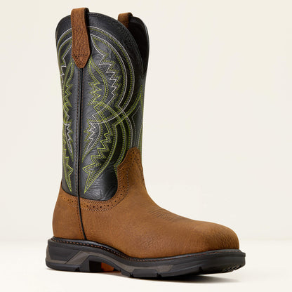 WorkHog XT Coil Wide Square Toe Carbon Toe Work Boot - US 2766