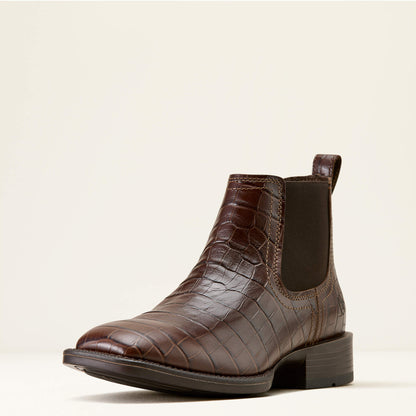 Booker Chelsea Wide Square Toe Western Boot - US 7469