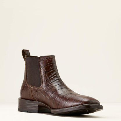 Booker Chelsea Wide Square Toe Western Boot - US 7469