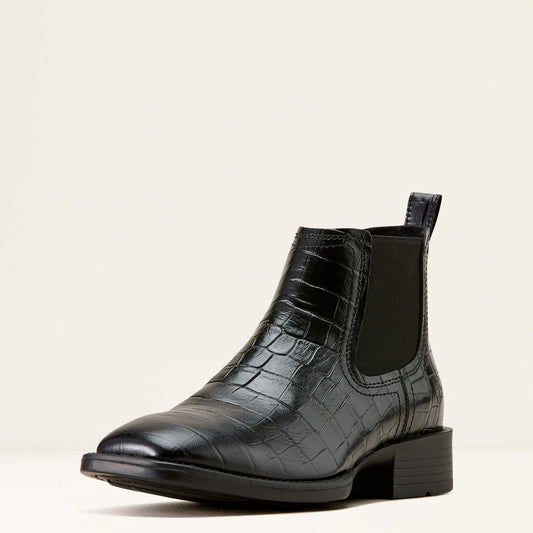 Booker Chelsea Wide Square Toe Western Boot - US 3760