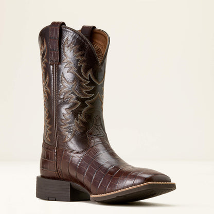 Sport Latigo Wide Square Toe Cowboy Boot - US 1182