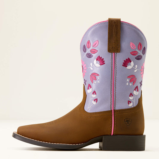 Wild Bloom Wide Square Toe Western Boot - US 9278