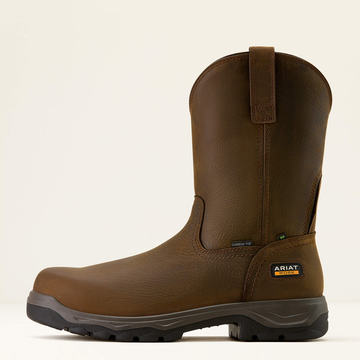 Turbo Duratread Pull On Static Dissipative Composite Toe Work Boot - US 7291