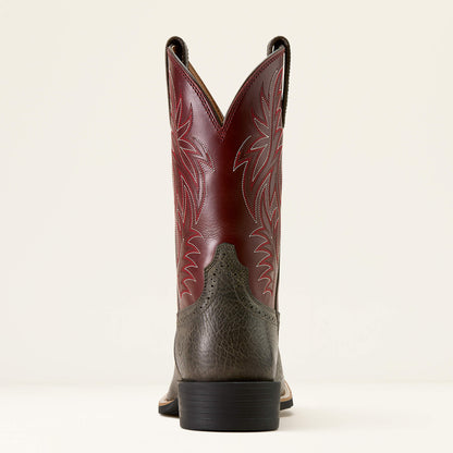 Sport Western Wide Square Toe Cowboy Boot - US 0066