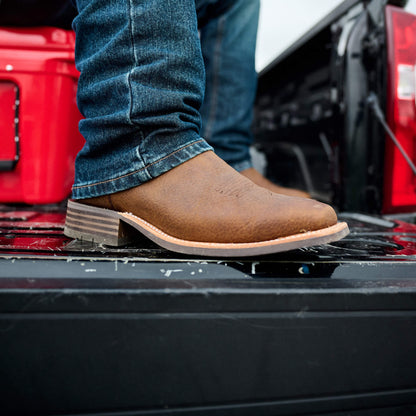 Highland Toughstock Wide Square Toe Cowboy Boot - US 7806