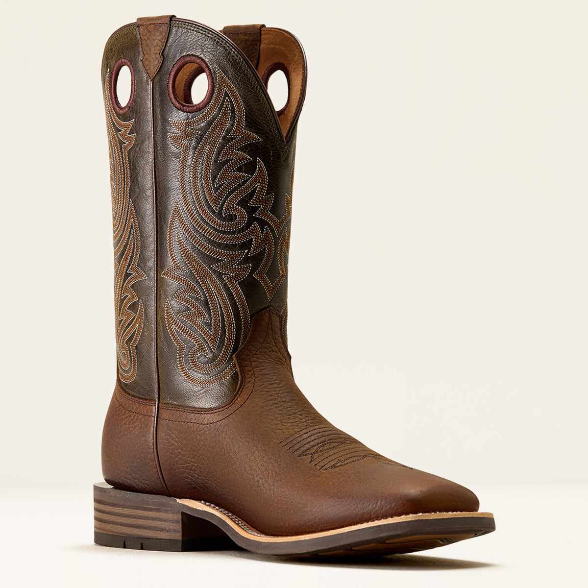 Highland Toughstock Wide Square Toe Cowboy Boot - US 7806