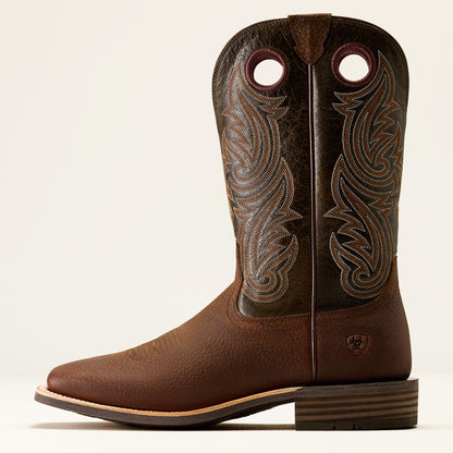 Highland Toughstock Wide Square Toe Cowboy Boot - US 7806