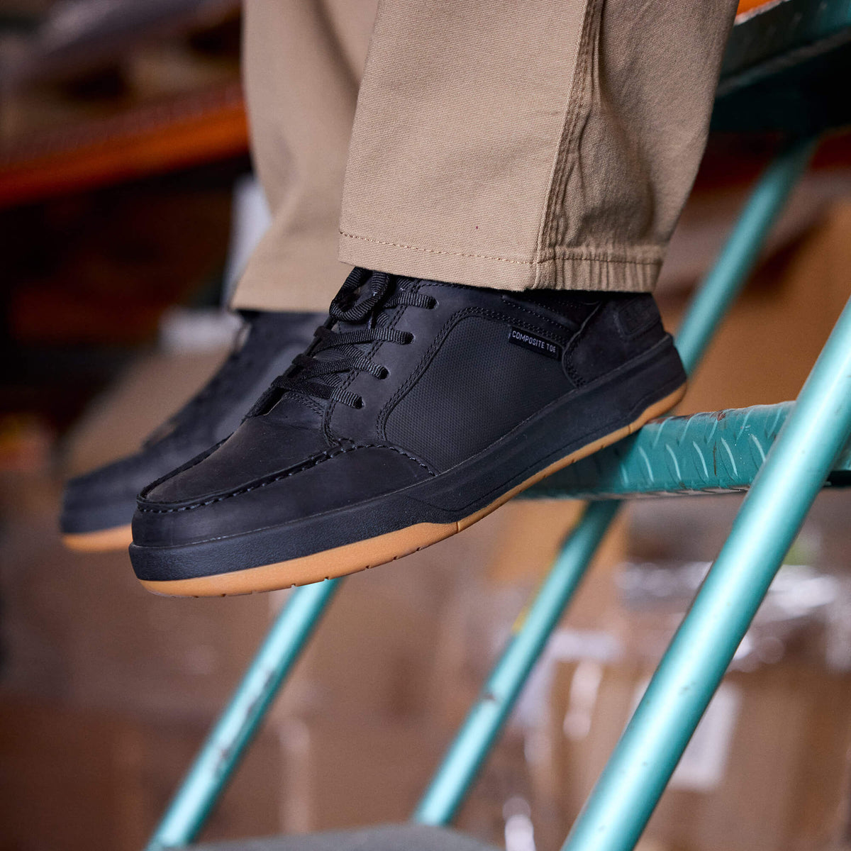 Outmatch Composite Toe Work Shoe - US 8596