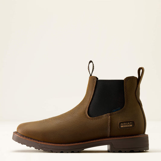 Activator Chelsea Waterproof Wide Square Toe Work Boot - US 4831