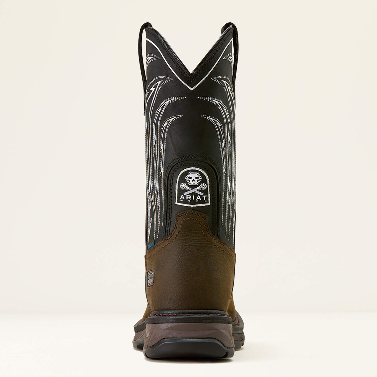 WorkHog XT Bolt Skull Waterproof Wide Square Toe Work Boot - US 1636