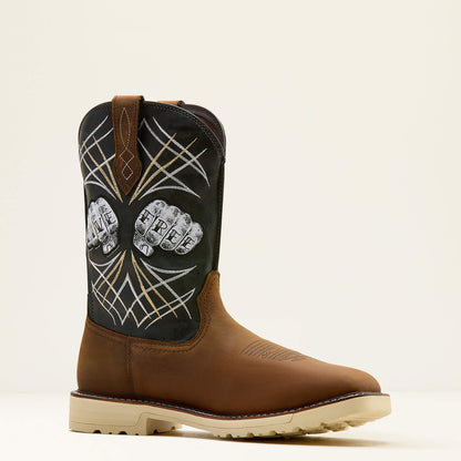 Activator Live Free Wide Square Toe Steel Toe Work Boot - US 1021