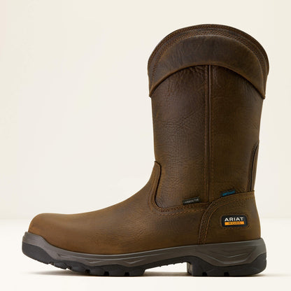 Turbo Duratread Pull On Waterproof Carbon Toe Work Boot - US 5119