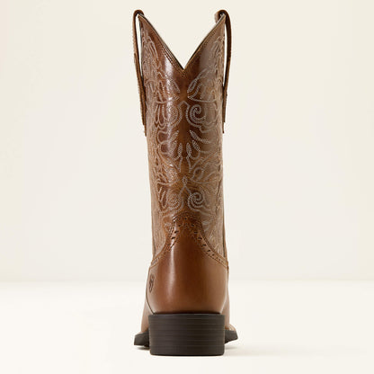 Round Up Remuda Wide Square Toe Western Boot - US 6935