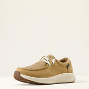 LIGHT TAN|NATURALLY DISTRESSED CROC PRINT