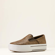 BROWN FLORAL EMBOSS