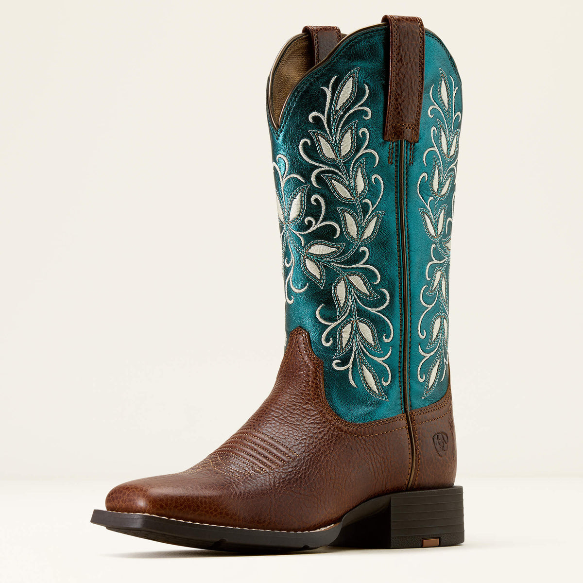 Round Up Holly Wide Square Toe Western Boot - US 1489