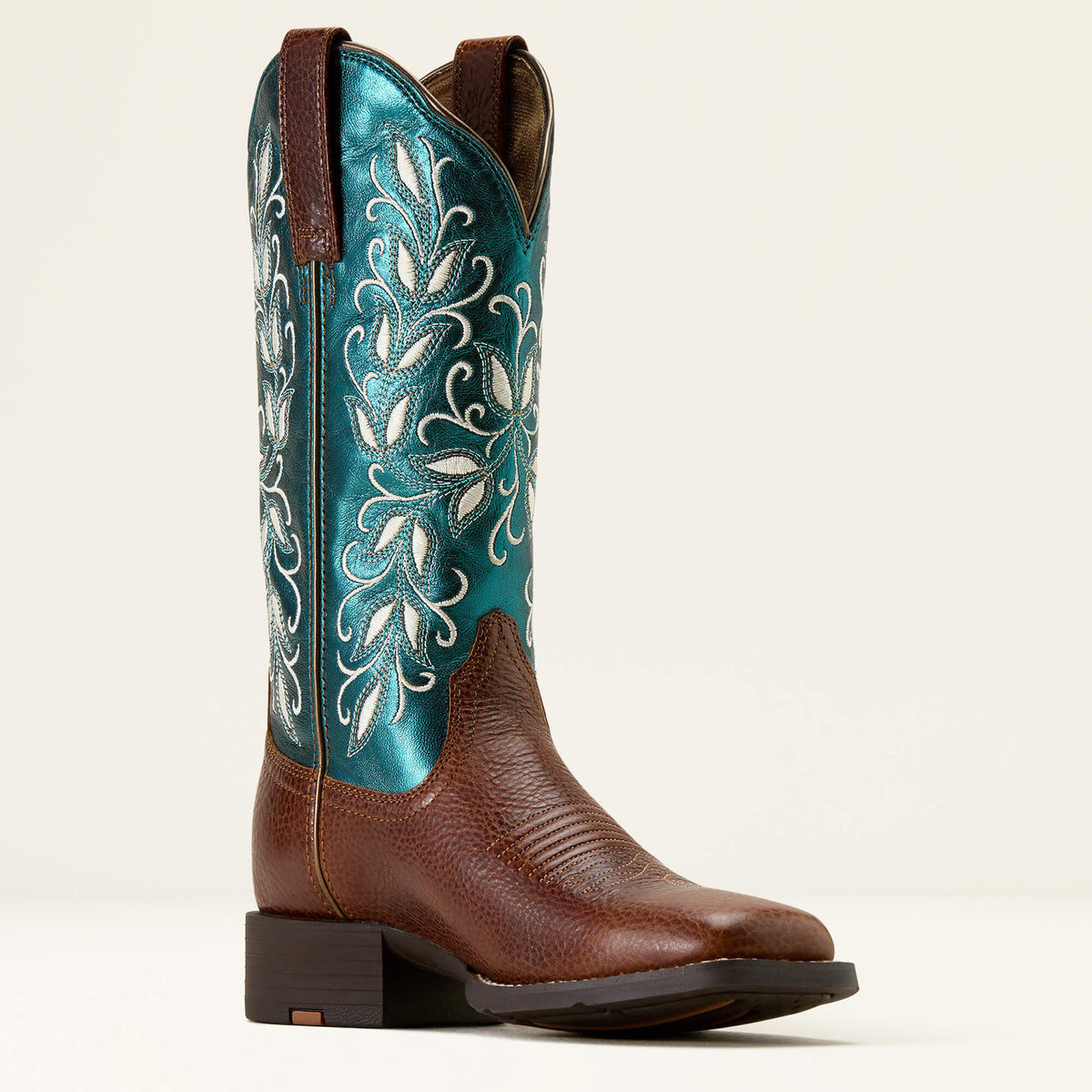 Round Up Holly Wide Square Toe Western Boot - US 1489