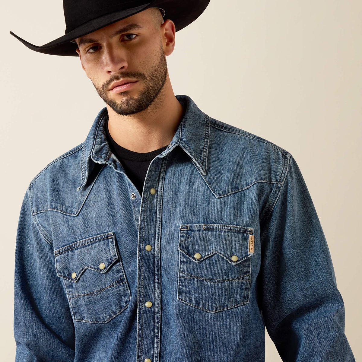 Sawtooth Denim Retro Fit Shirt - US 1925