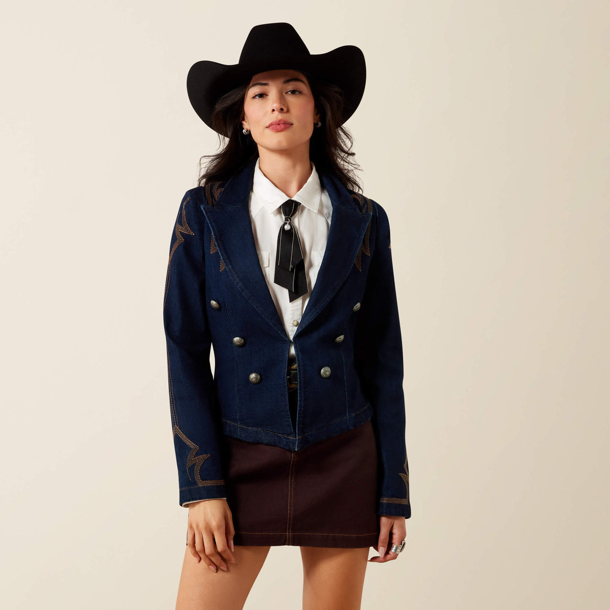 Lux Denim Blazer - US 1719