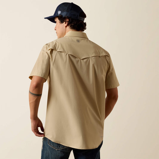 FrontierTough VentTEK Western Fitted Snap Shirt - US 6672