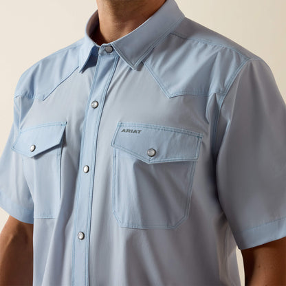 FrontierTough VentTEK Western Fitted Snap Shirt - US 5374